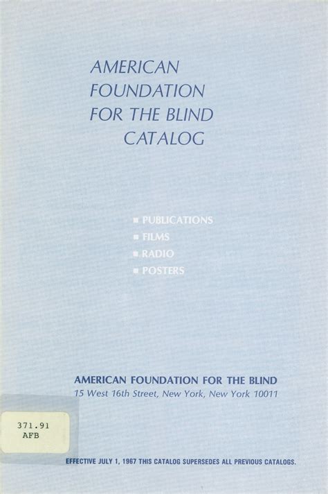 nys industries for the blind catalog.